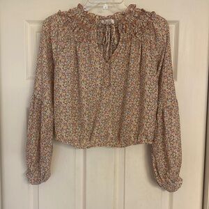 Cute Sienna Sky long sleeve crop top XS